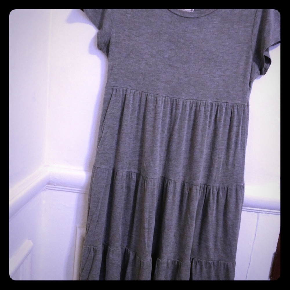 Comfortable Soft Short Sleeve Tee Shirt Dress